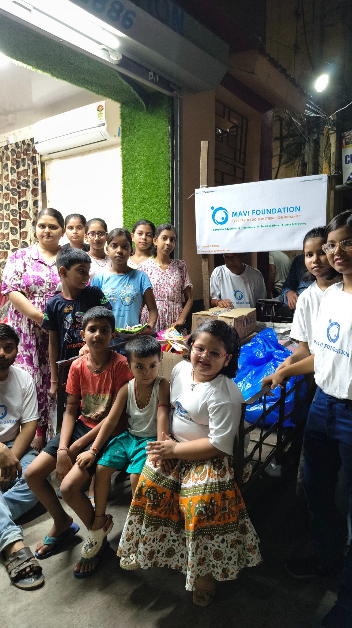 MAVI Foundation — Durga Puja Clothes Drive