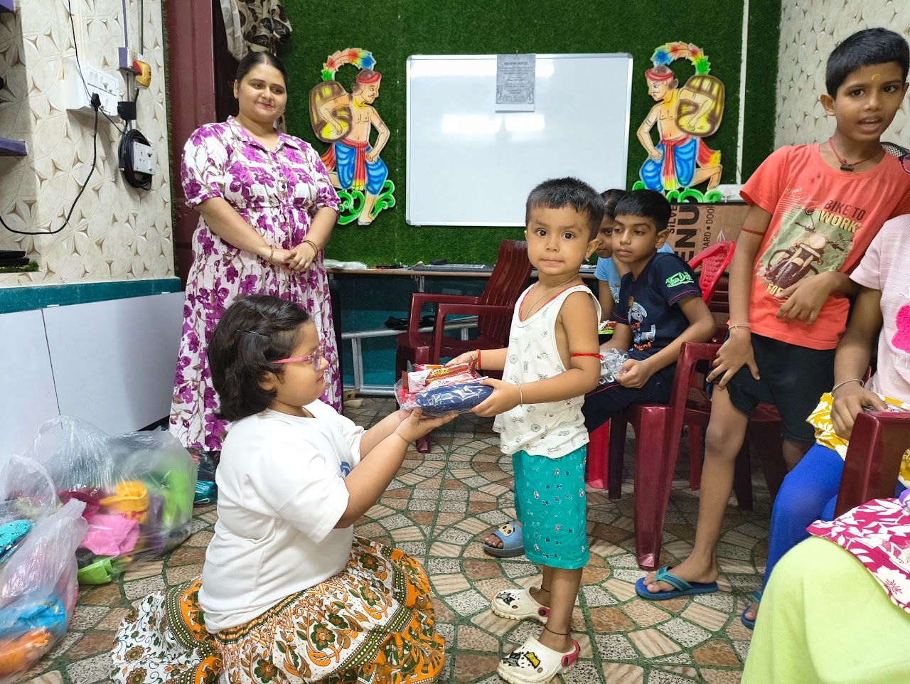 MAVI Foundation — Cloth & Food Distribution, Durga Puja 2025 (photo 3 of 10)