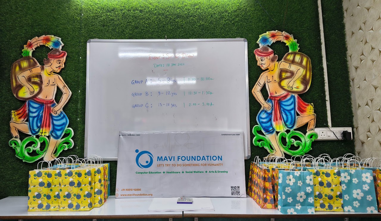 MAVI Foundation — Sit & Draw Event
