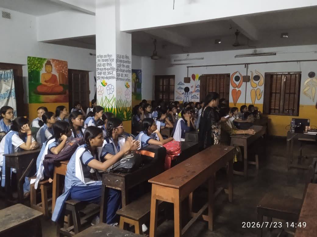 MAVI Foundation — students seated and ready to learn at Ram Joy Seal Sishu Pathsala, 2026 (photo 6 of 10)