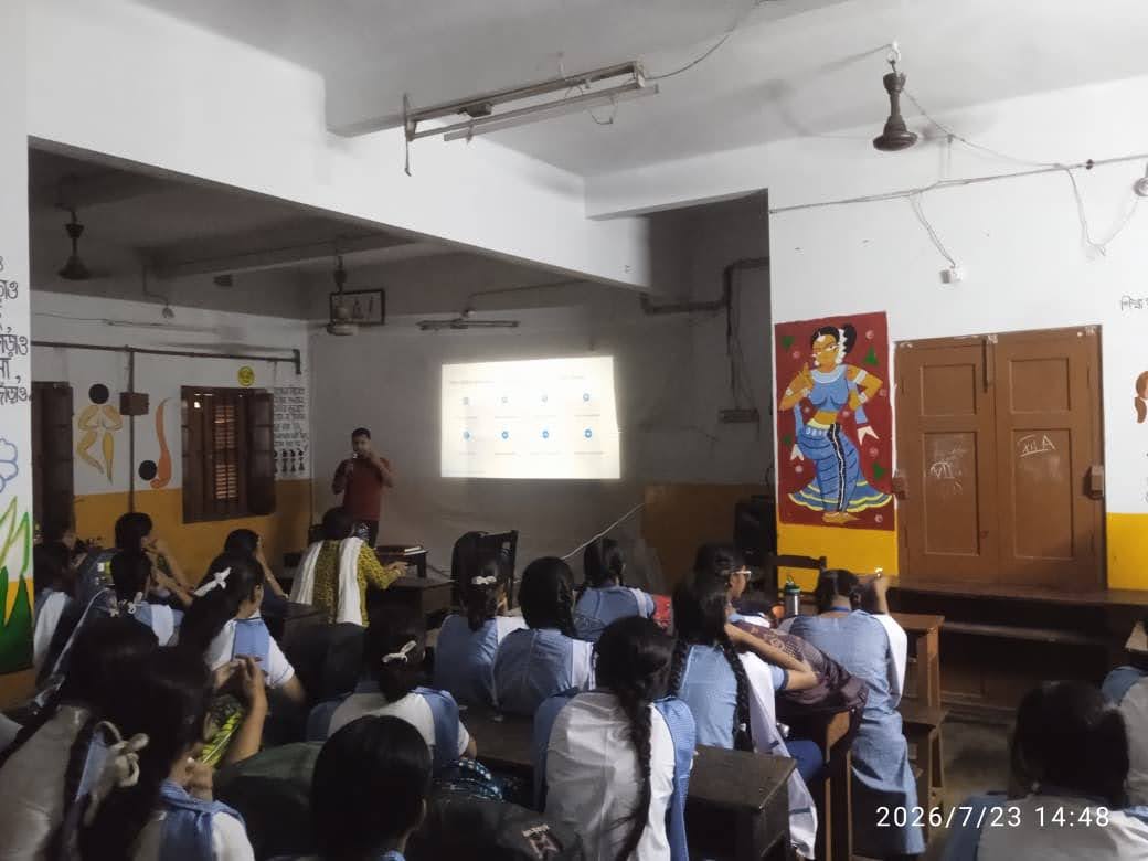 MAVI Foundation — the digital classroom in full swing at Ram Joy Seal Sishu Pathsala, 2026 (photo 5 of 10)