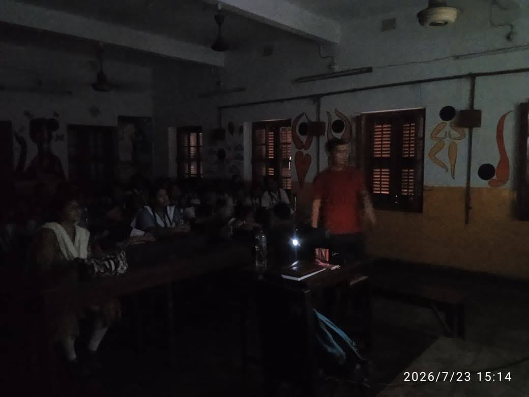 MAVI Foundation presenter introducing Data Science & Data Engineering at Ram Joy Seal Sishu Pathsala, 2026 (photo 2 of 10)